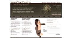 Desktop Screenshot of novastardesign.com